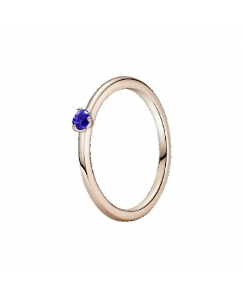 Anillo en Pandora Rose Solitario Azul Estelar - 189259C04-50