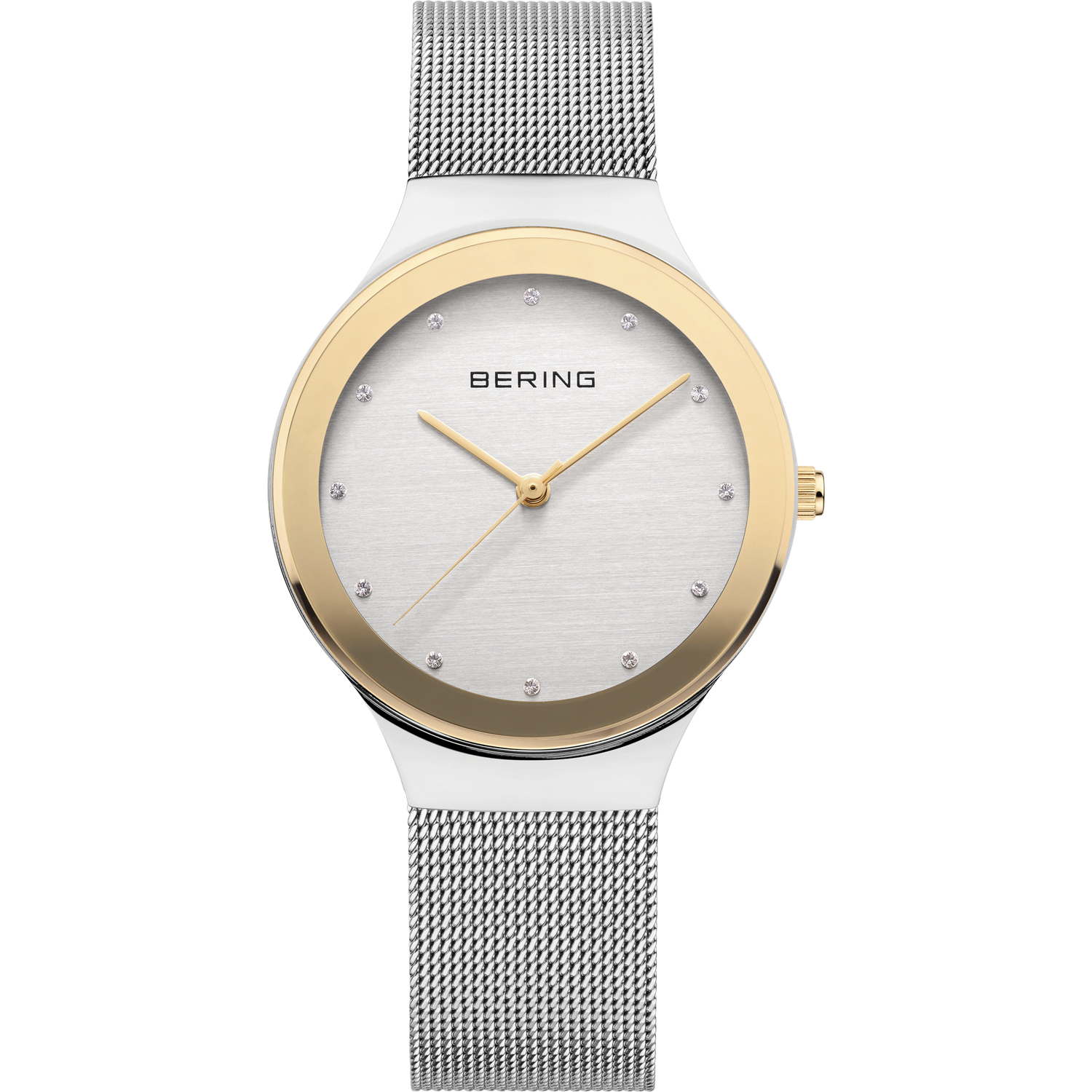 Reloj Bering clásico solar de mujer negro