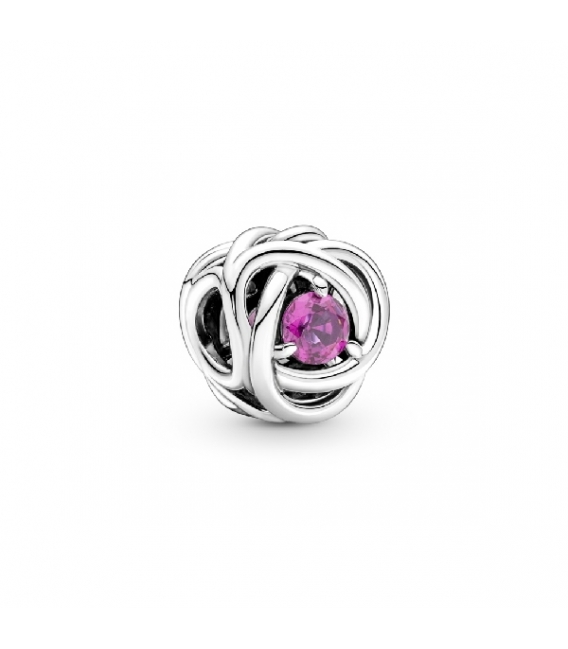 Charm Pandora Círculo Eternity Rosa - 790065C05