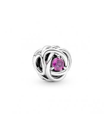 Charm Pandora Círculo Eternity Rosa - 790065C05