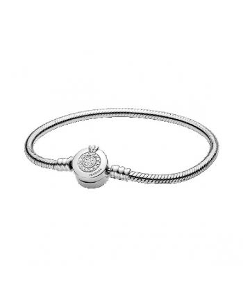 Pulsera Pandora en plata de ley Corona O Brillante - 599046C01-19