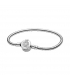 Pulsera Pandora en plata de ley Corona O Brillante - 599046C01-19