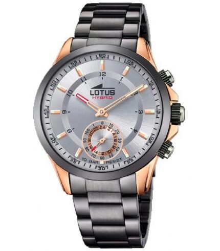 Reloj Lotus Hybrid Acero IP Gris/Rosa Esfera Gris - 18808/1