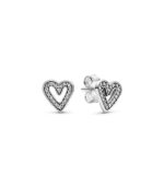 Pendientes Pandora Corazones Brillantes - 298685C01