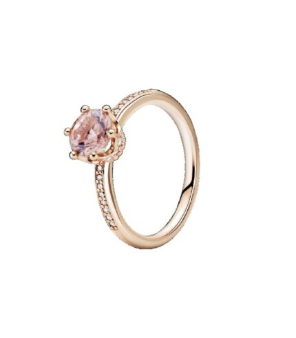 Anillo Pandora Rose Corona Rosa Brillante - 188289C01-52