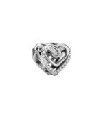 Charm Pandora Corazones Brillantes Entrelazados - 799270C01