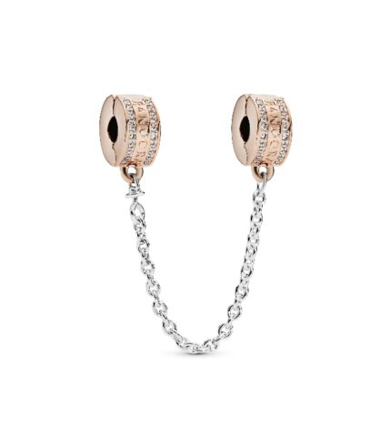 Cadena de seguridad Pandora Rose Logo - 782057CZ-05