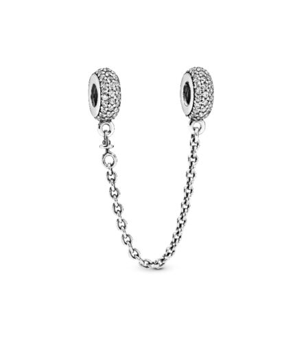 Cadena de segurida Pandora en plata y pavé - 791736CZ-05