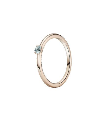 Anillo en Pandora Rose Solitario Azul Claro - 189259C02-54