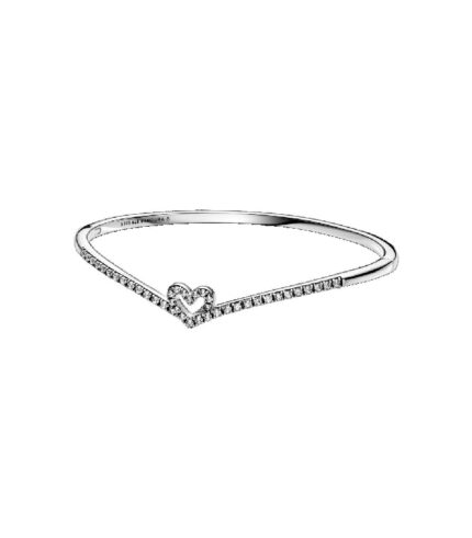 Pulsera Pandora Corazón Espumoso Brillante - 599297C01-1