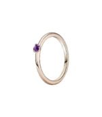 Anillo en Pandora Rose Solitario Morado - 189259C06-56