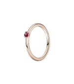 Anillo en Pandora Rose Solitario Rojo - 189259C01-50