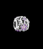 Charm Pandora Margaritas Moradas - 798772C02