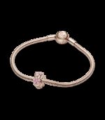 Clip Pandora Rose Margaritas Rosa - 788809C01