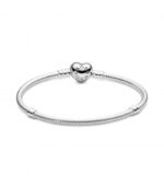 Pulsera Pandora Cierre Corazón Pavé - 590727CZ-19