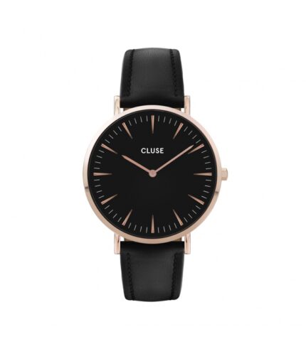 Reloj Cluse Boho Chic Rose Gold Esfera Negra - CW0101201011