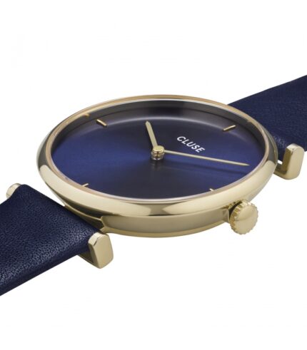 Reloj Cluse Triomphe Gold Cuero Azul - CW0101208011|Reloj Cluse Triomphe Gold Cuero Azul - CW0101208011|Reloj Cluse Triomphe Gold Cuero Azul - CW0101208011