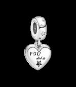 Charm Pandora Felicitaciones Corazón y Estrella - 799323C01