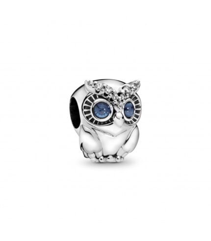 Charm Pandora Búho Brillante - 798397NBCB