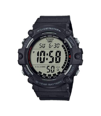 Relo Casio Digital Resina Negra - AE-1500WH-1AVEF