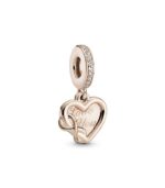 Charm Pandora Rose Corazón e Infinito - 789369C01