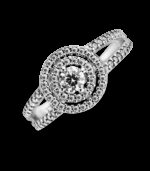 Anillo Pandora Plata y Circonitas - 199408C01-54