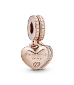 Charm Pandora Rose Corazones Madre e Hija - 782072EN23