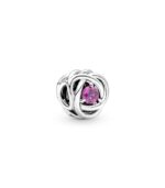 Charm Pandora Círculo Eternity Rosa - 790065C05