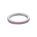Anillo Pandora Banda Brillante Rosa - 192999C02