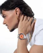Collar Viceroy de Acero con Placa - Abraham Mateo - Imagen 2