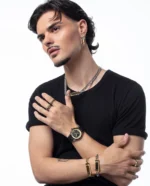 Pulsera Viceroy de Acero Bicolor con Placa - Abraham Mateo - Imagen 2