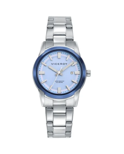 Reloj Viceroy Caja Bitono en Acero Azul - Abraham Mateo