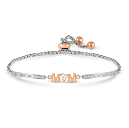 Pulsera Nomination Milleluci MUM con Cubic Zirconia - Rosa