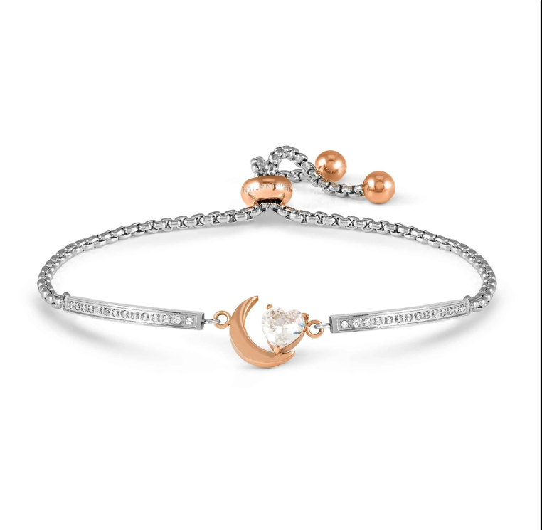 Captura de pantalla 2026-09-13 183420 Pulsera Nomination Milleluci Luna y Corazón - Rosa - Imagen 1